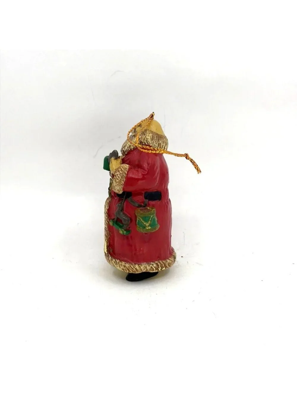 Vintage American Greetings Forget Me Not Father Christmas Ornament 1991